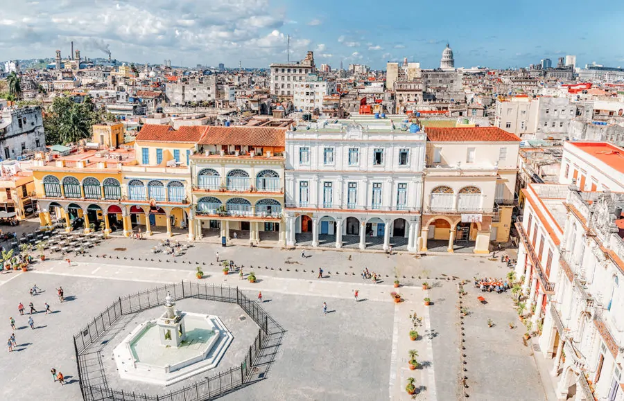 Plaza Vieja in Old Havana