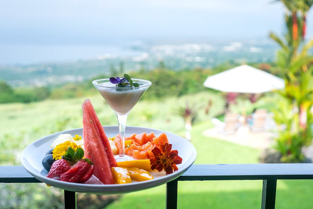 Breakfast At Holualoa Inn Holualoa Inn Hawaii
