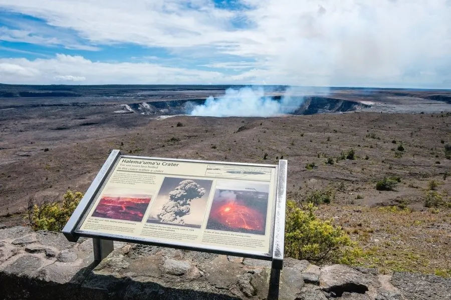 Halemaumau Crater Big Island Hawaii