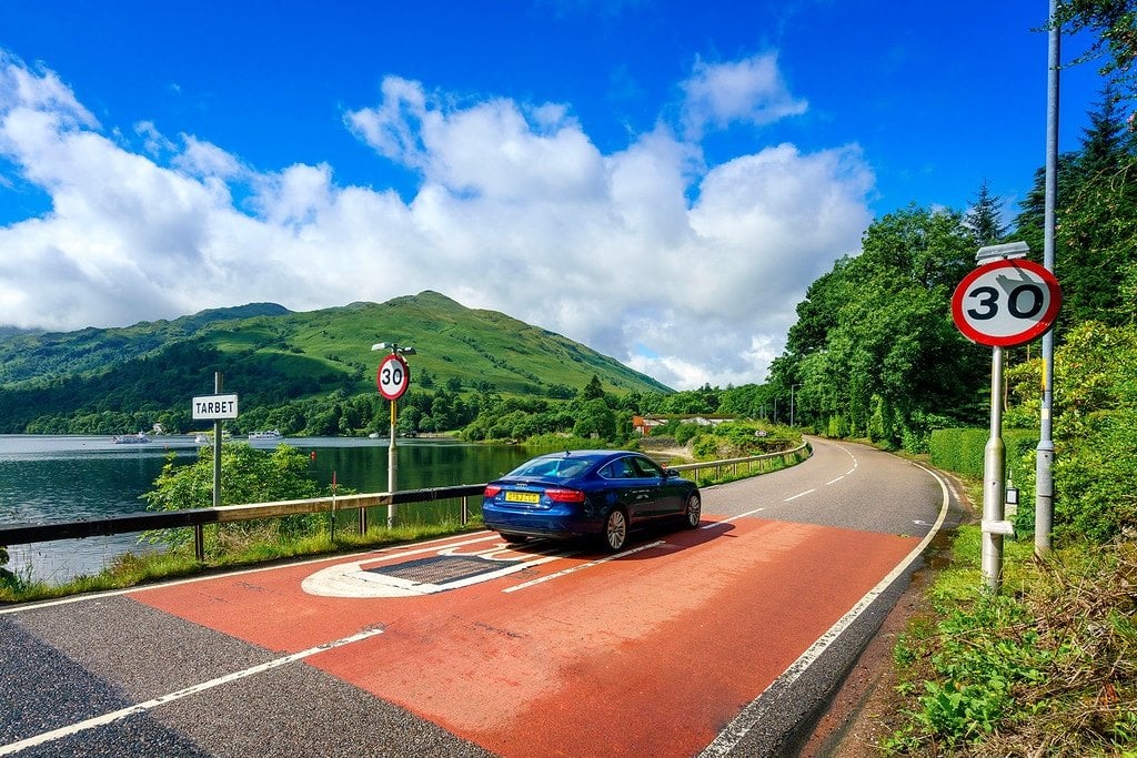 Route A82 By Loch Lomond Driving the Highlands of Scotland