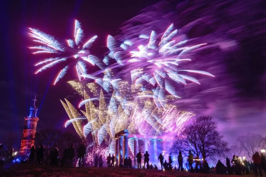 Hogmanay Fireworks