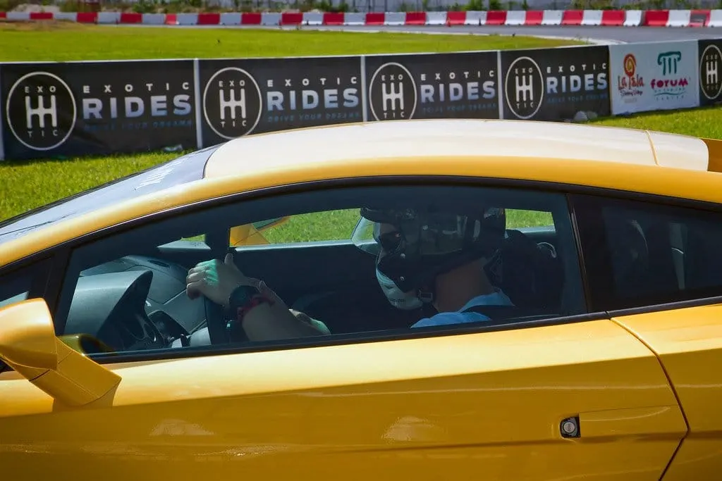 Driving Lamborghini Cancun Mexico