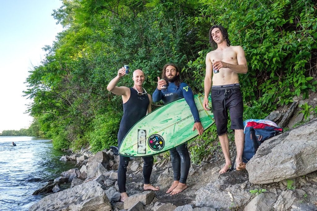 Making New Friends Montreal Surfing
