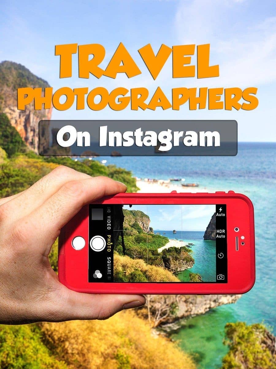 posting travel photos on instagram