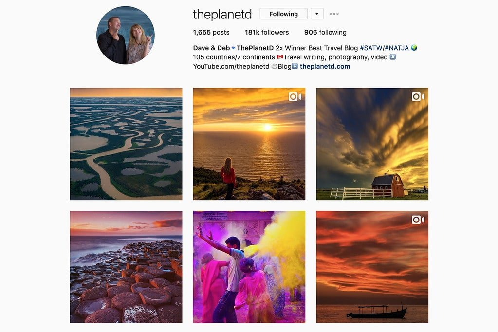 instagram travel photographer dave bouskill - best instagrams follow