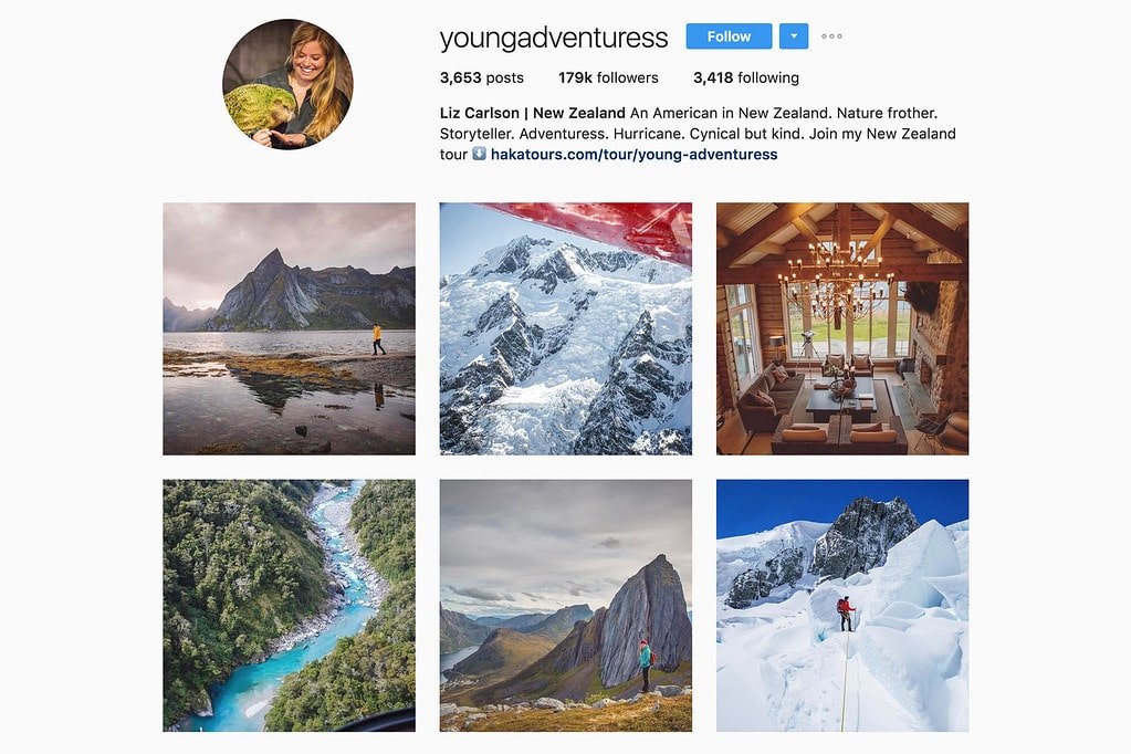 travel content instagram