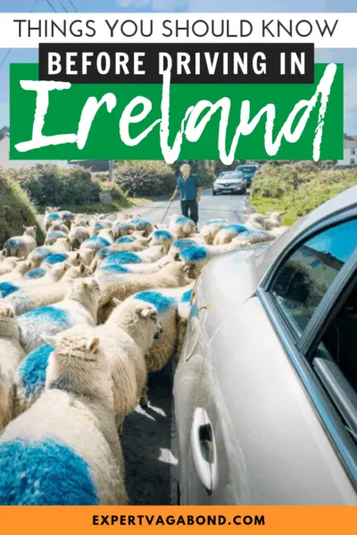 Renting a car in Ireland isn't as scary as it sounds if you follow my tips for a successful road trip. #Ireland #RentalCars #RoadTrip