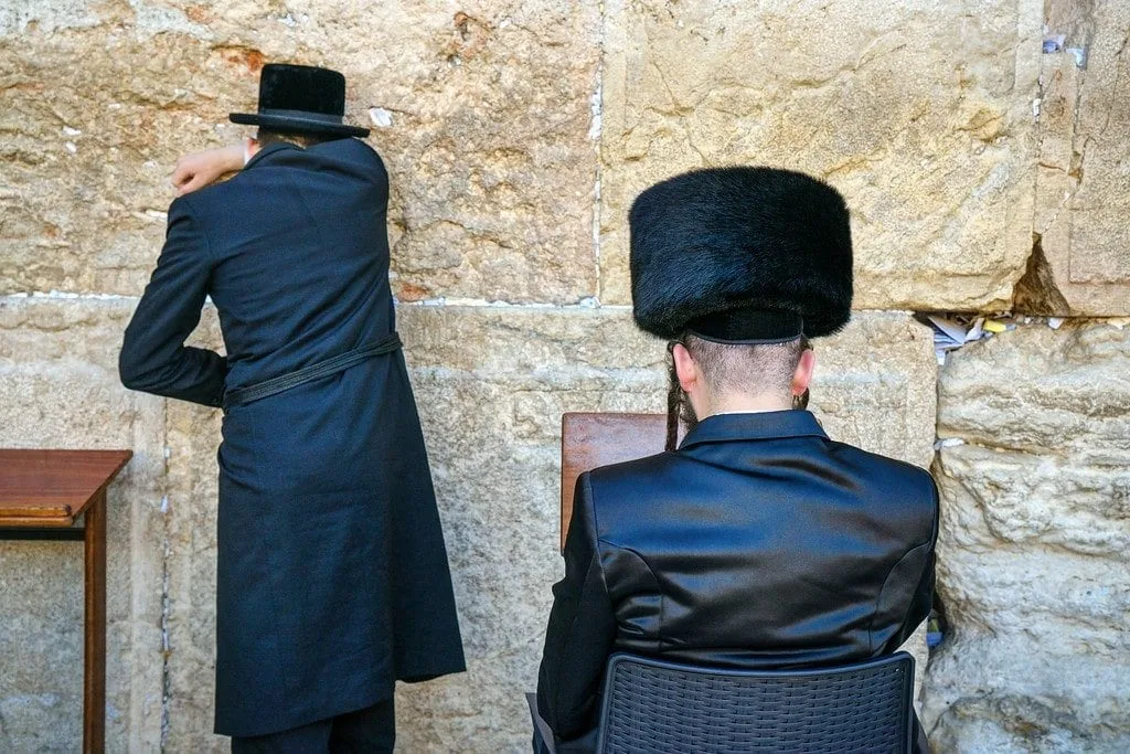 Men Praying Jerusalem