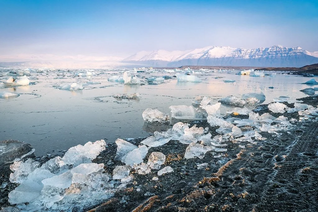 Jokulsarlon Glacier Black Sand Beach