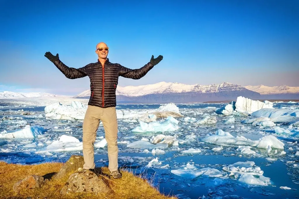 Jokulsarlon Lagoon Selfie