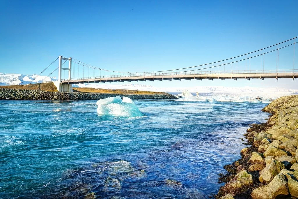 Jokulsarlon Lagoon Bridge