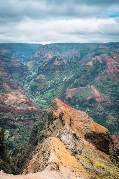 Hiking Waimea Canyon