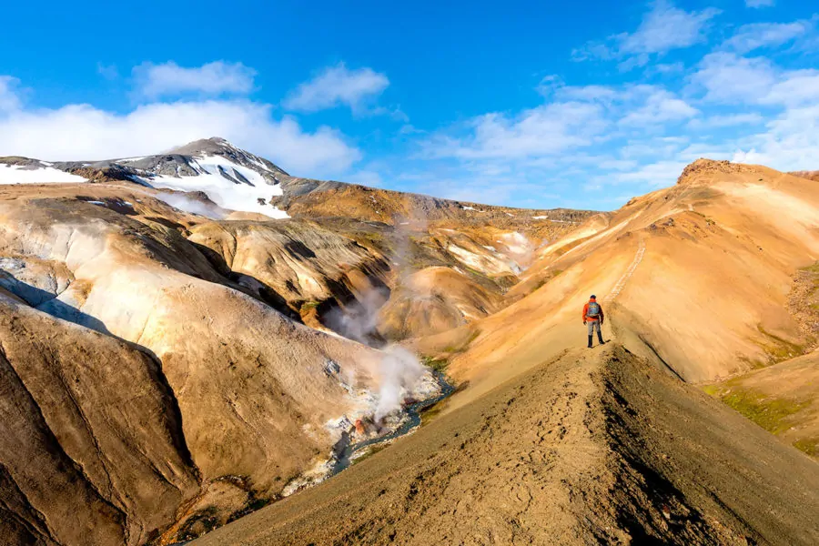 Hiking the Strange Volcanic Formations