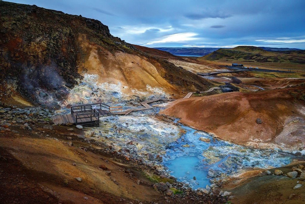 Seltún Geothermal Pools Iceland photography