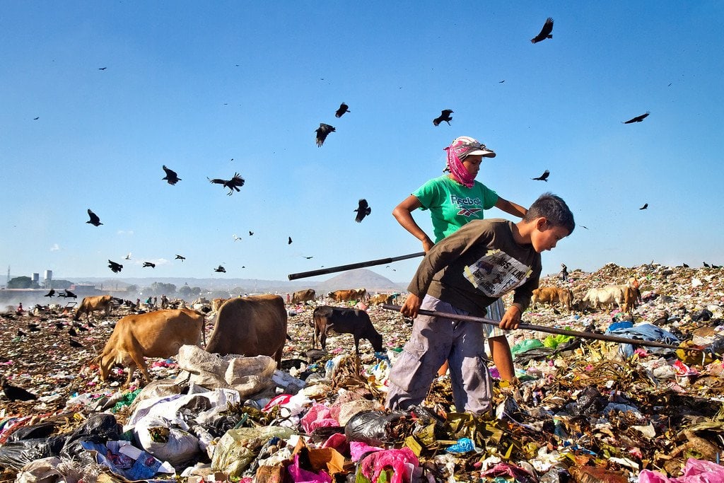 Managua Nicaragua La Chureca Scavengers