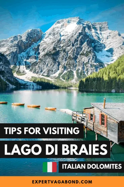 Tips For Visiting Beautiful Lago Di Braies! #Italian #Dolomites