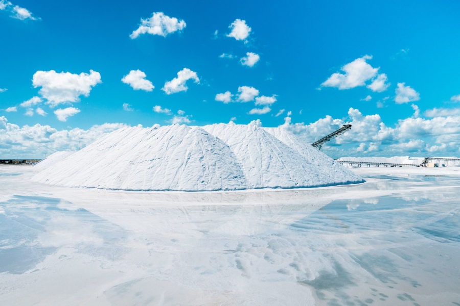 Las Coloradas Salt Factory