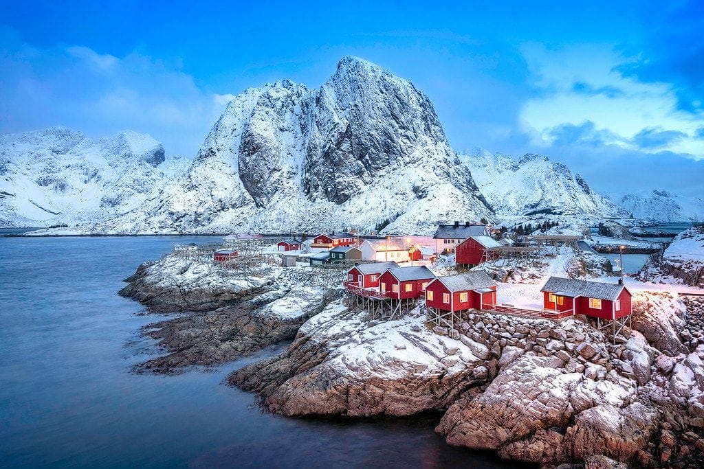 Lofoten Islands Winter