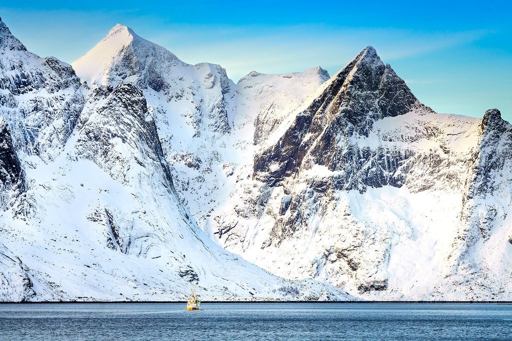 Lofoten Islands Mountains