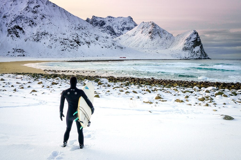 Lofoten Islands Surfing