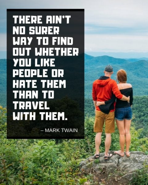 Mark Twain Travelling Quote