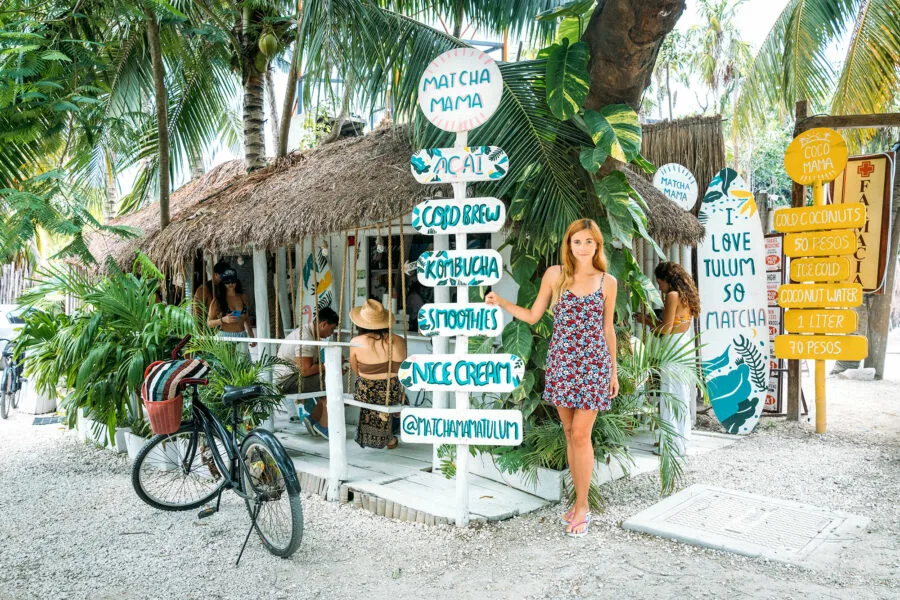 Biking Around Tulum