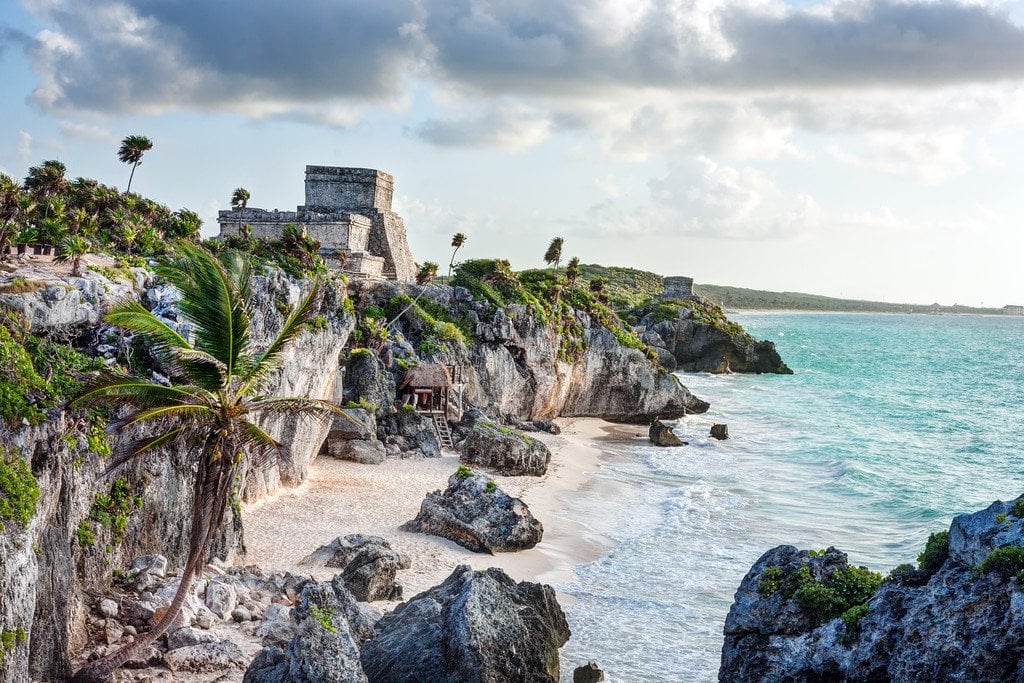 beach ruins tulum