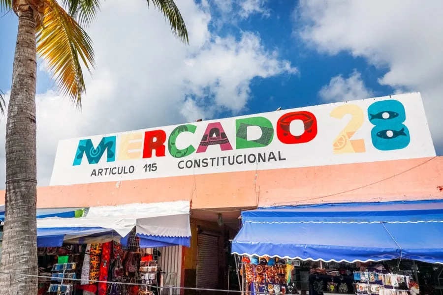 Market in Downtown Cancun