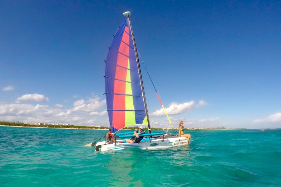 Sailing in the Ocean