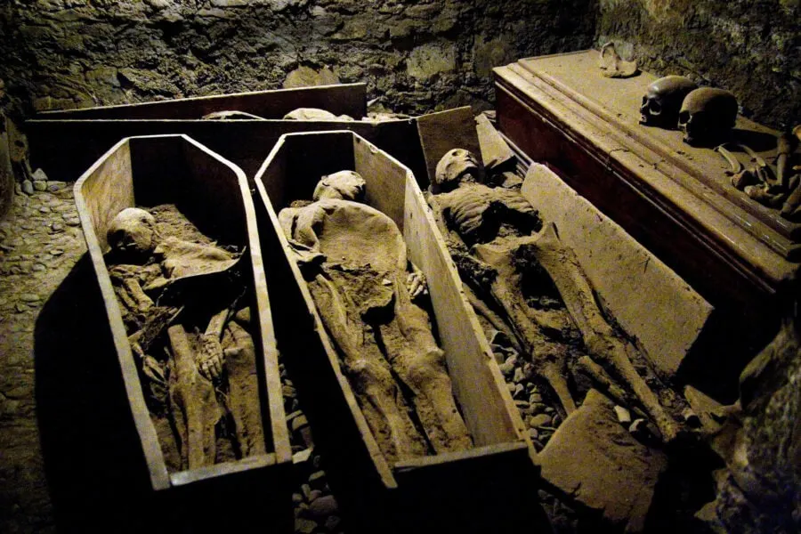 Mummies at St Michan's Church