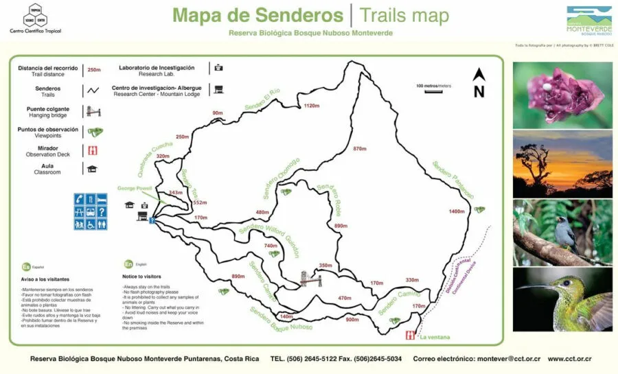 Monteverde Map