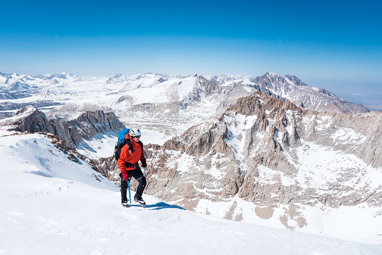 Hiking Mount Whitney California's Highest Peak (Winter Climb) • Expert