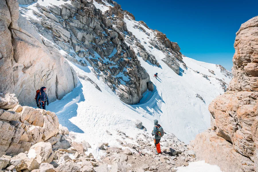 Other Hikers on the Traverse Section