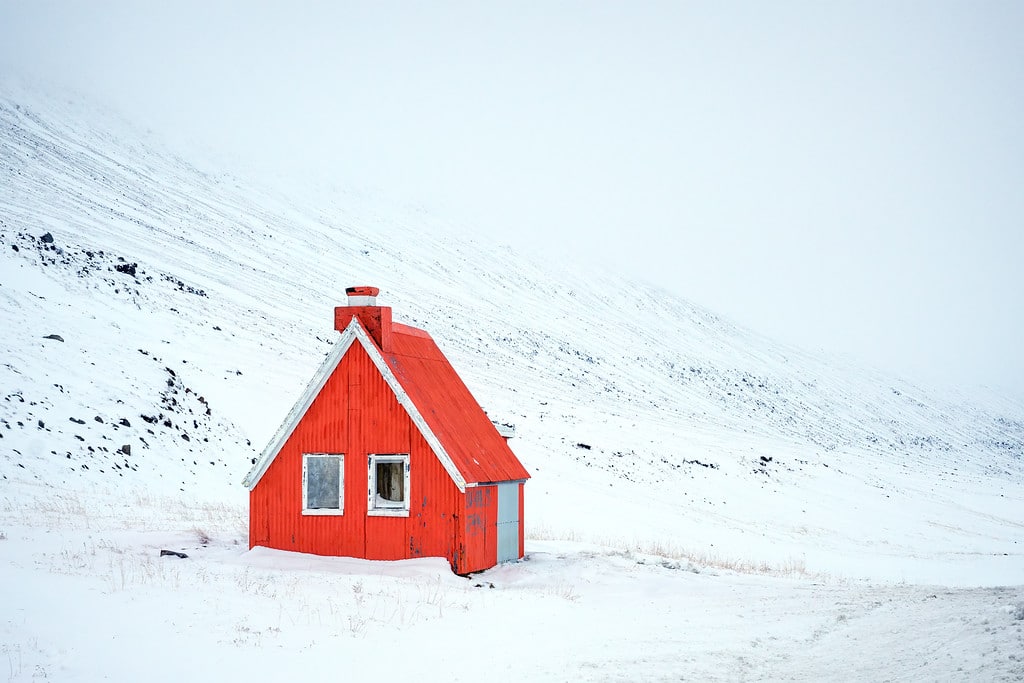 Iceland Mountain Cabin