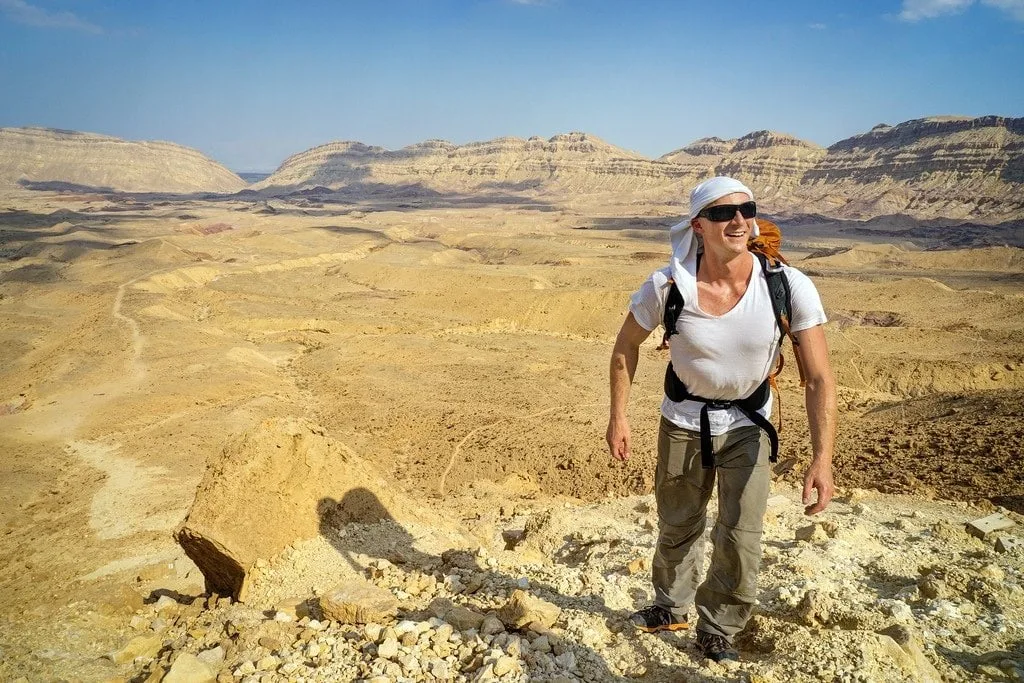 Crater Hike Israel National Trail