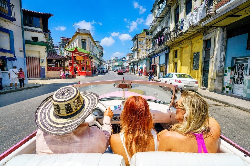 Classic Car Rides in Havana Transportation in Cuba