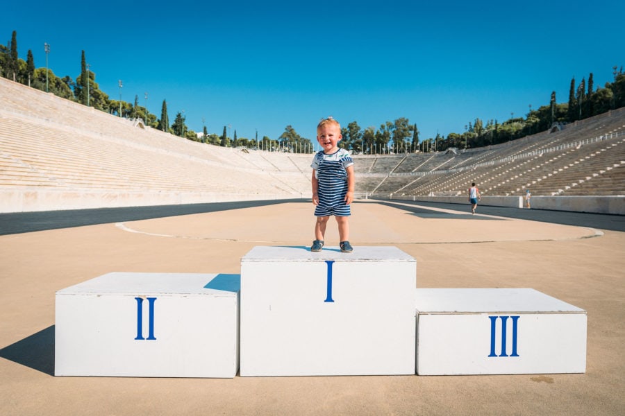 Panathenaic Stadium in Athens