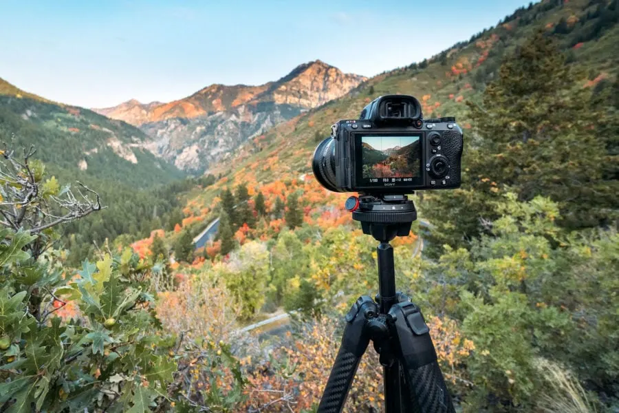 peak design tripod video