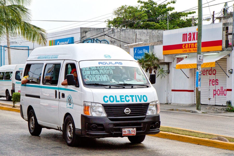 Colectivo in Playa Del Carmen