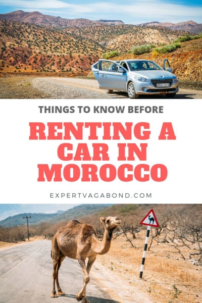 Renting a car in Morocco isn't as scary as it sounds if you follow my tips for a successful road trip.