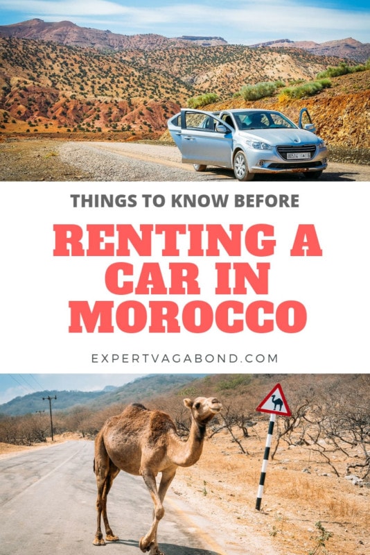 Things You Should Know Before Renting A Car In Morocco