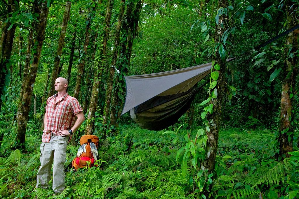Hammock Camping in the Cloud Forest Camping near Rio Celeste Costa Rica
