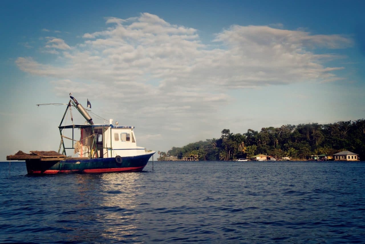 Rio Dulce River Guatemala Ocean