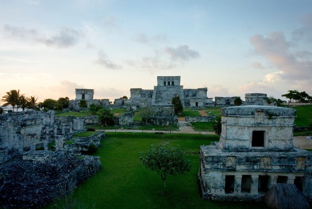 sunrise tulum ruins