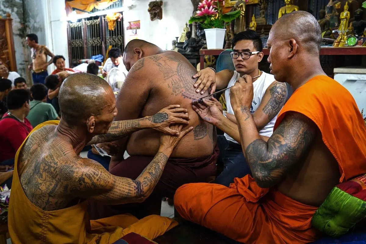 Tattoo Needles Sak Yant Needle Art Machines Thai Traditional Handcraft  Stainless | eBay