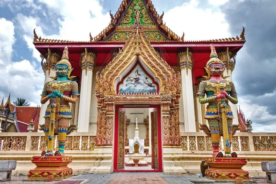 Sak Yant Tattoo Buddhist Monastery