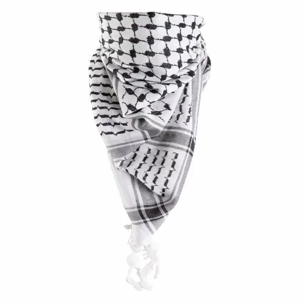 Appropriated by fashion brands as a 'desert scarf', the keffiyeh