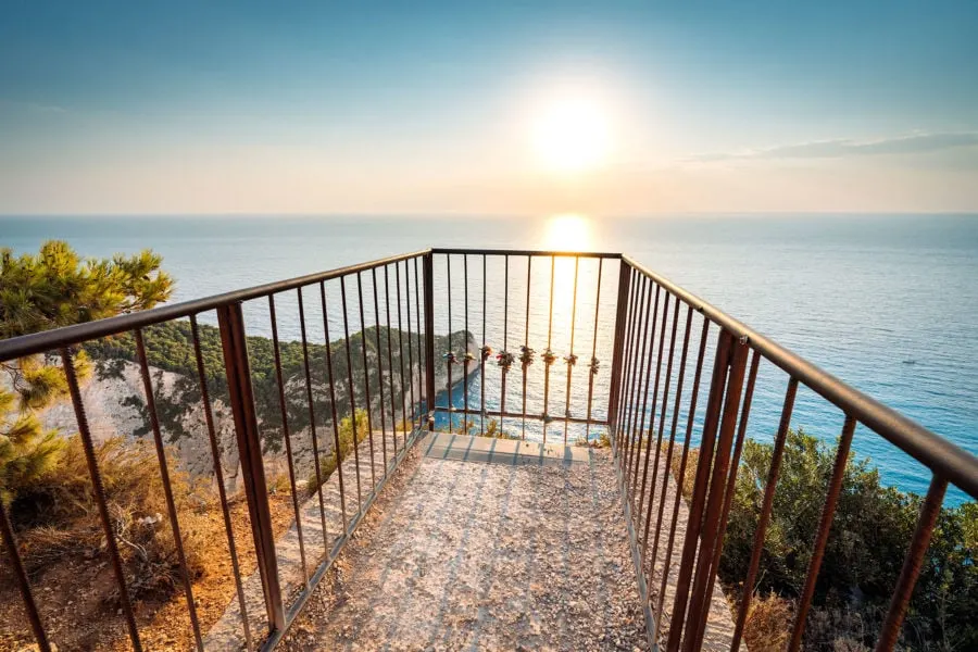 Navagio Beach Platform