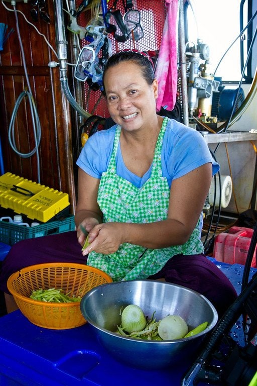 Boat Kitchen Thailand