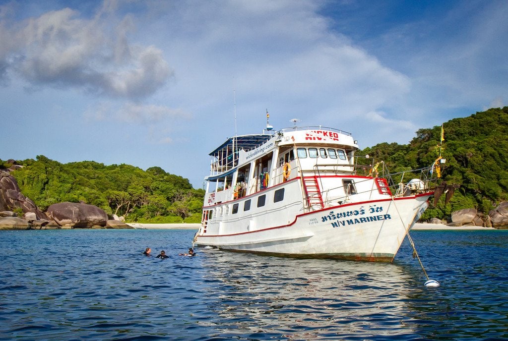 Diving Similan Islands Thailand